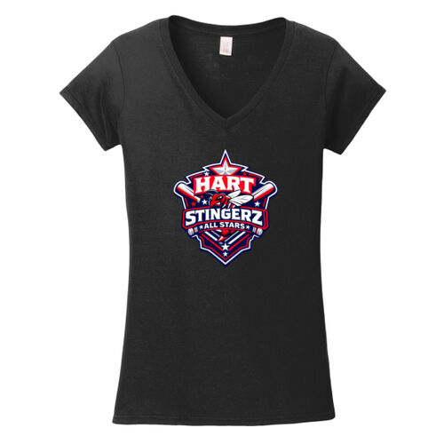 Hart Stingerz Tee - Ladies V Neck Thumbnail